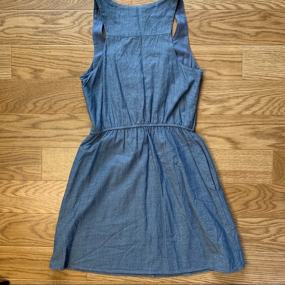 Xhilaration Chambray Dress Womens M - Picture 5 of 6